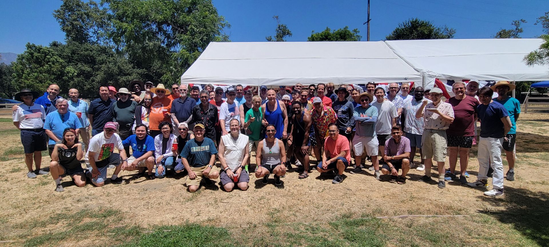 4th of July Picnic 2024: group photo