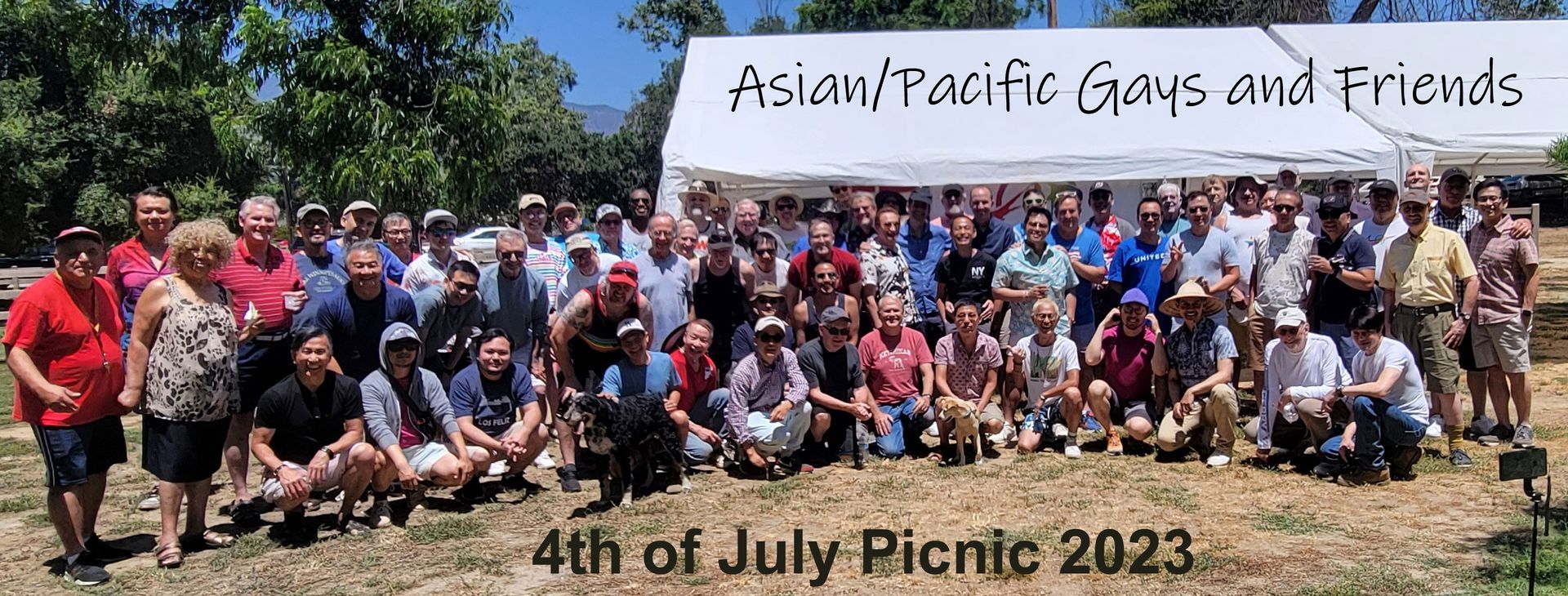 4th of July Picnic 2023: group photo