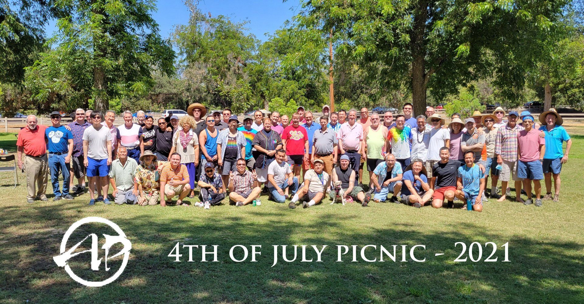 4th of July Picnic 2021: group photo