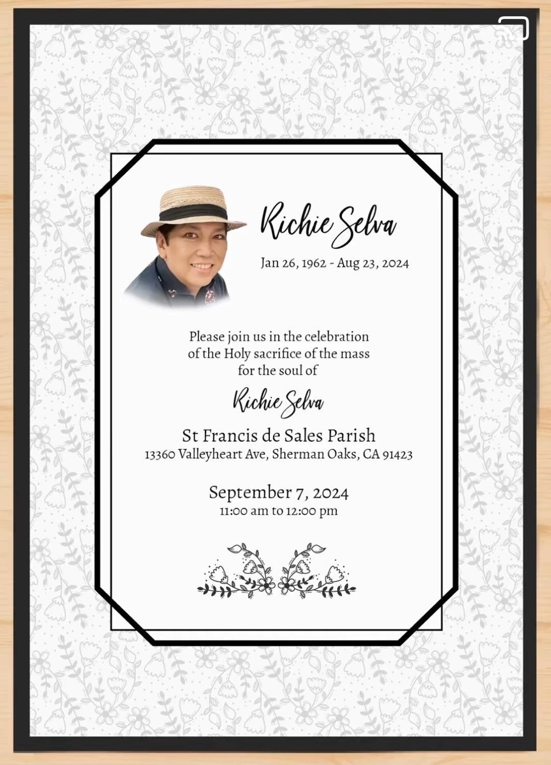 Remembering Richie Selva